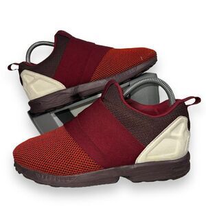 Adidas Originals ZX Flux Slip-on "Burgundy Red" AF6337 Men's 6 Women's 7